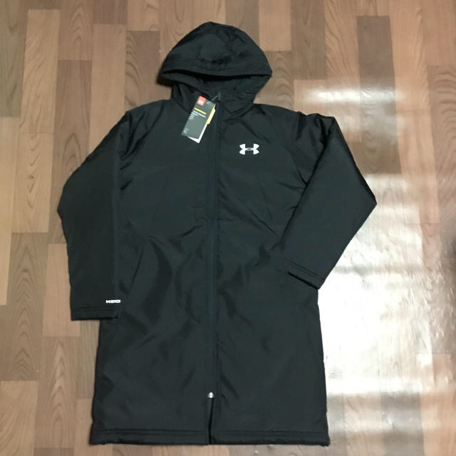 UNDER ARMOUR - アンダーアーマー ベンチコート YLG ブラック ジュニア