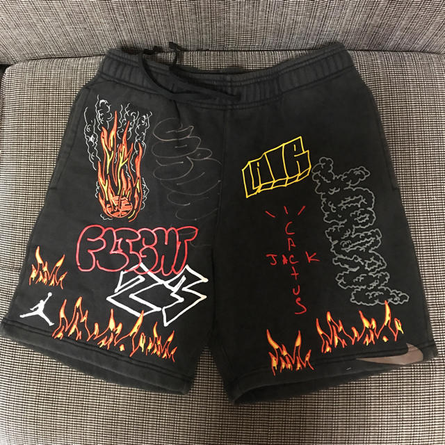 travis scott x jordan shorts