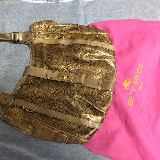 エトロ(ETRO)のエトロ　ハンドバッグ　　中古(ショルダーバッグ)