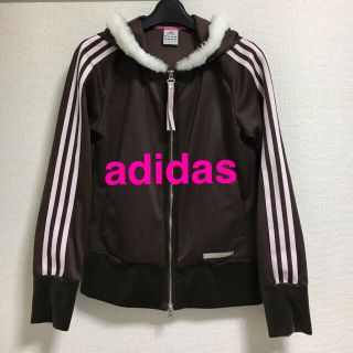 アディダス(adidas)の美品！adidas レディースパーカー Mサイズ(パーカー)