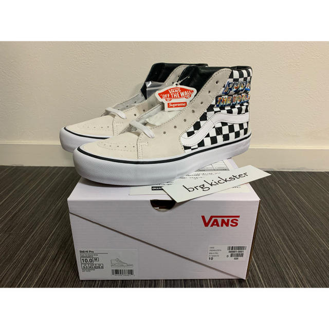 Supreme(シュプリーム)の国内正規 Supreme X Vans Sk8-Hi Pro FTW メンズの靴/シューズ(スニーカー)の商品写真