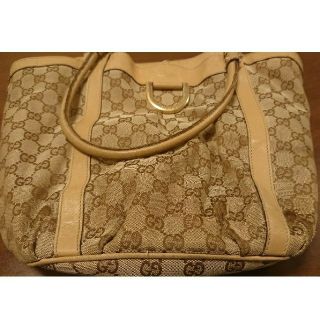 グッチ(Gucci)のグッチ GG キャンバス トートバッグ マザーズバッグ (トートバッグ)