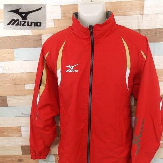 ミズノ(MIZUNO)の【mizuno】 美品 ミズノ レッドジャージ 上着 サイズM(ジャージ)