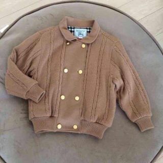 バーバリー(BURBERRY)のバーバリー wool100 ブルゾン(ブルゾン)