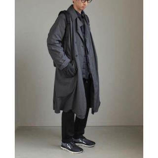 コモリ(COMOLI)の【最終価格】teatora device coat carbon gray 3(トレンチコート)