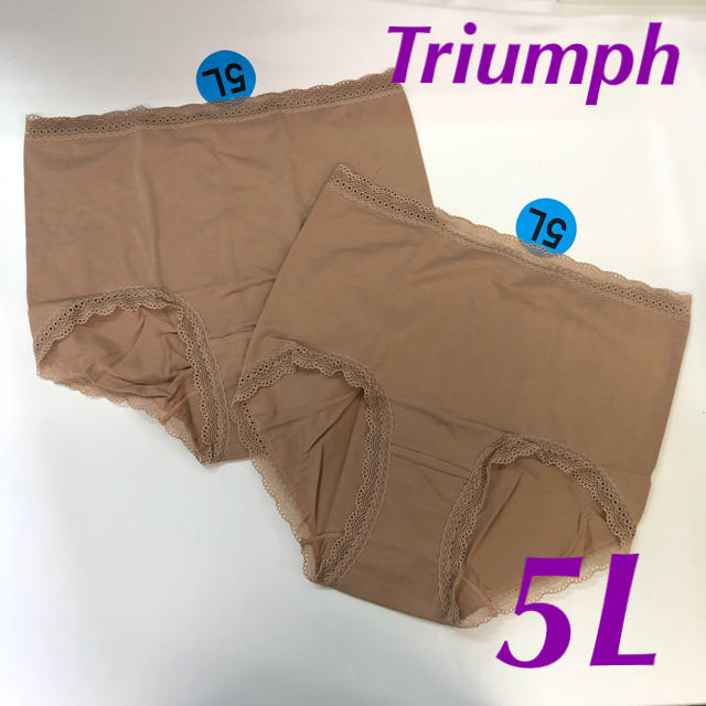 Triumph(トリンプ)のTriumph レースショーツ2枚セット 5Ｌ レディースの下着/アンダーウェア(ショーツ)の商品写真