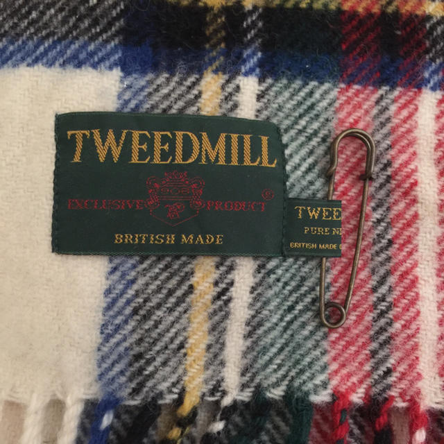 TWEEDMILL(ツイードミル)のツイードミルドレススチュワート大判ストール レディースのファッション小物(ストール/パシュミナ)の商品写真