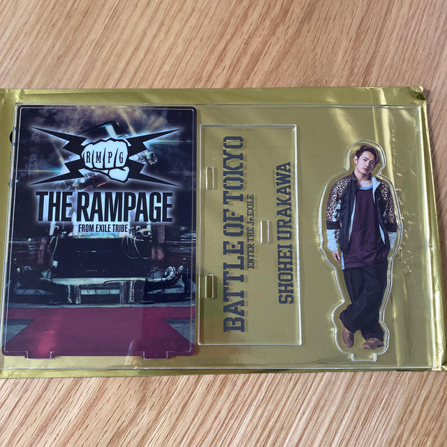 THE RAMPAGE(ザランページ)のBOT 浦川翔平　アクリルスタンド エンタメ/ホビーのタレントグッズ(ミュージシャン)の商品写真