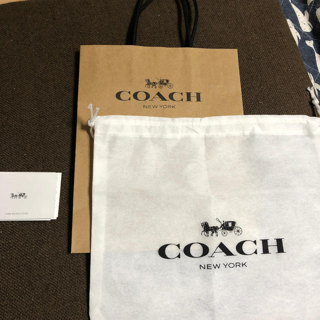 COACH(コーチ)のCOACHの紙袋と巾着袋 レディースのバッグ(ショップ袋)の商品写真