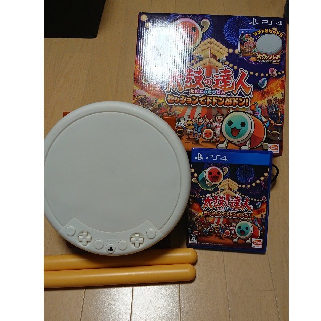 太鼓の達人セッションでドドンがドン　太鼓とバチ同梱版　ps4