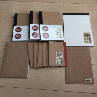 ムジルシリョウヒン(MUJI (無印良品))の無印良品 ノートセット(ノート/メモ帳/ふせん)