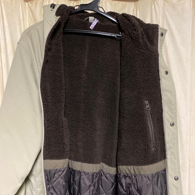 UNIQLO(ユニクロ)のユニクロ　　モッズコート　美品 レディースのジャケット/アウター(モッズコート)の商品写真