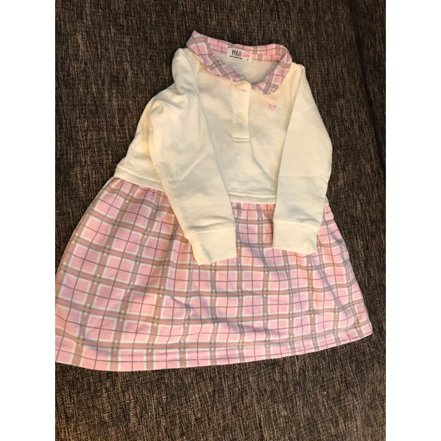 POLO RALPH LAUREN(ポロラルフローレン)のPOLOワンピース90 キッズ/ベビー/マタニティのキッズ服女の子用(90cm~)(ワンピース)の商品写真