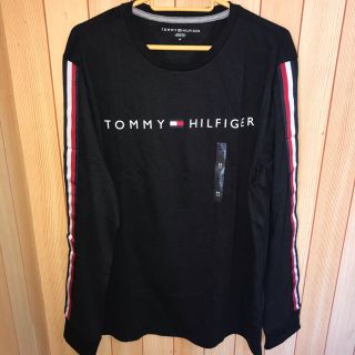 トミーヒルフィガー(TOMMY HILFIGER)の【おれ様専用】トミーヒルフィガー 袖ロゴテープ ロンT(Tシャツ/カットソー(七分/長袖))