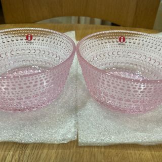 イッタラ(iittala)のカステヘルミ  ペールピンク　2つ　ボウル　未使用(食器)