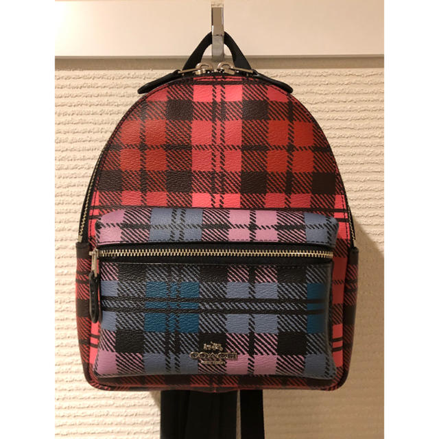 コーチ　COACH リュック　チェック