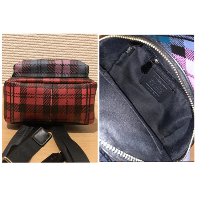 COACH(コーチ)のコーチ　チェック　リュック レディースのバッグ(リュック/バックパック)の商品写真