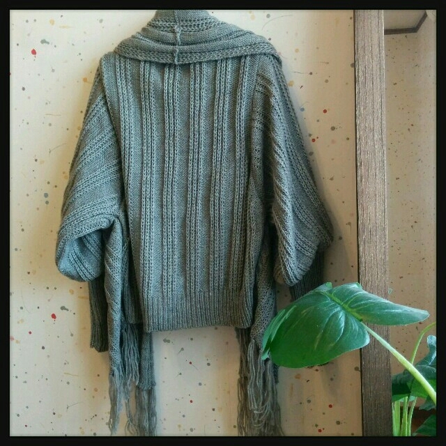 モモンガニット  ケーブル編み込みコート レディースのジャケット/アウター(その他)の商品写真