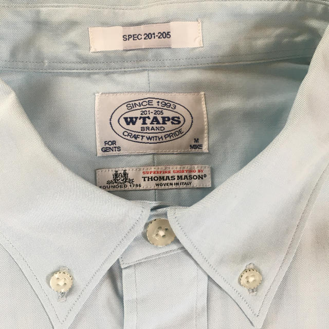 wtaps トーマスメイソン　シャツ　M