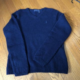 ラルフローレン(Ralph Lauren)のラルフローレン　ウール　Vネックセーター　(ニット/セーター)