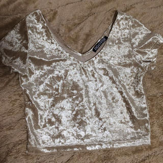 フィグアンドヴァイパー(FIG&VIPER)のベロアTシャツ(Tシャツ(半袖/袖なし))