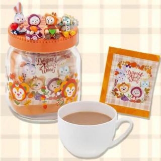 ダッフィー(ダッフィー)のダッフィー&フレンズ　瓶入りラテ【ディズニーシー園内限定】(その他)