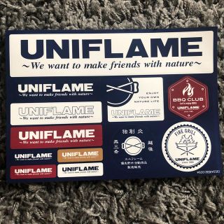 ユニフレーム(UNIFLAME)のユニフレーム ステッカー(その他)