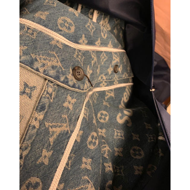 supreme×LV デニムジャケット