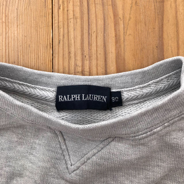 Ralph Lauren(ラルフローレン)のラルフローレン  トレーナー  グレー  90 キッズ/ベビー/マタニティのキッズ服男の子用(90cm~)(ジャケット/上着)の商品写真