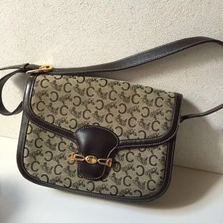 セリーヌ(celine)の正規品ジャガード織り馬車柄ハンドバッグ(ショルダーバッグ)