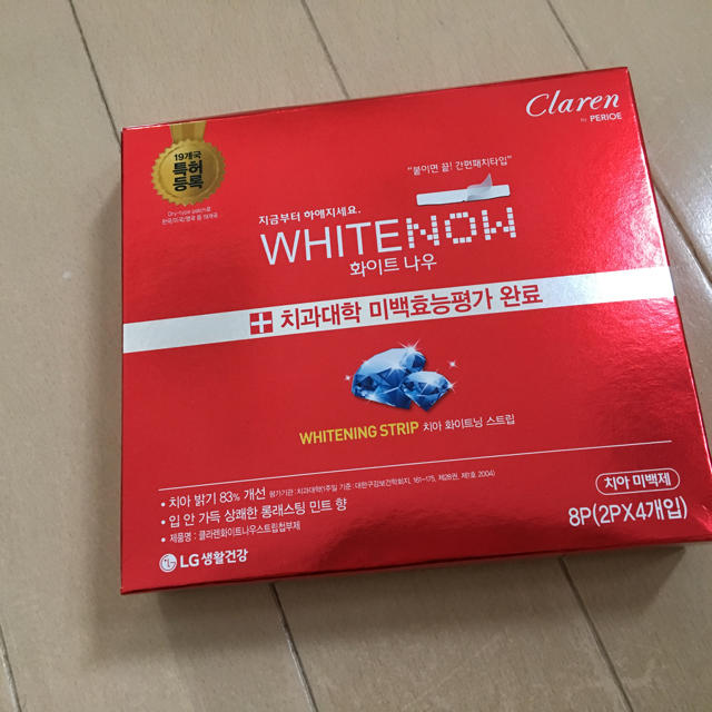 新品未使用☆WHITENOWホワイトナウ コスメ/美容のオーラルケア(口臭防止/エチケット用品)の商品写真