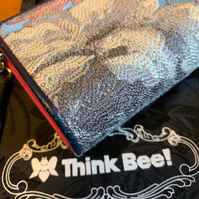 Think Bee!(シンクビー)の【パンダ様専用】Think Bee!ツイード長財布 レディースのファッション小物(財布)の商品写真