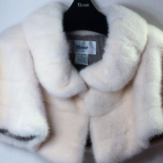 Rene(René) 白 ファーコート(レディース)の通販 5点 | ルネの