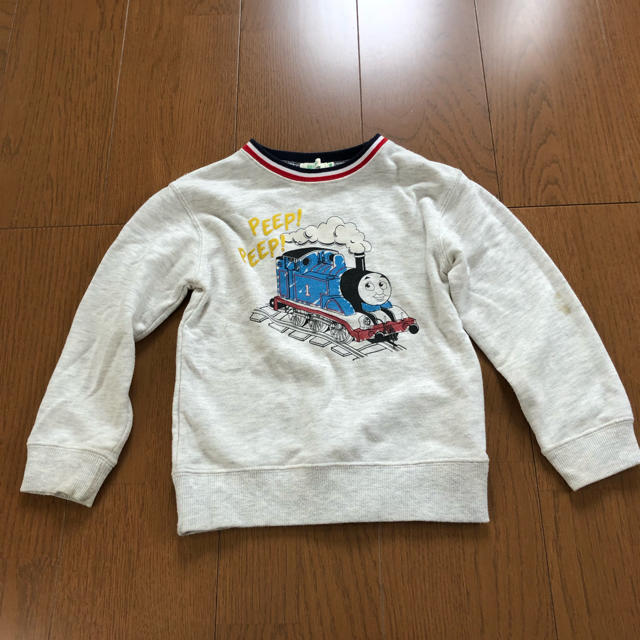 こども ビームス(コドモビームス)のbeams トーマス トレーナー キッズ/ベビー/マタニティのキッズ服男の子用(90cm~)(Tシャツ/カットソー)の商品写真