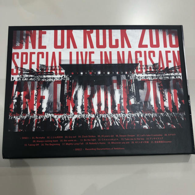 ONE OK ROCK(ワンオクロック)のONE OK ROCK LIVE in NAGISAEN エンタメ/ホビーのDVD/ブルーレイ(ミュージック)の商品写真