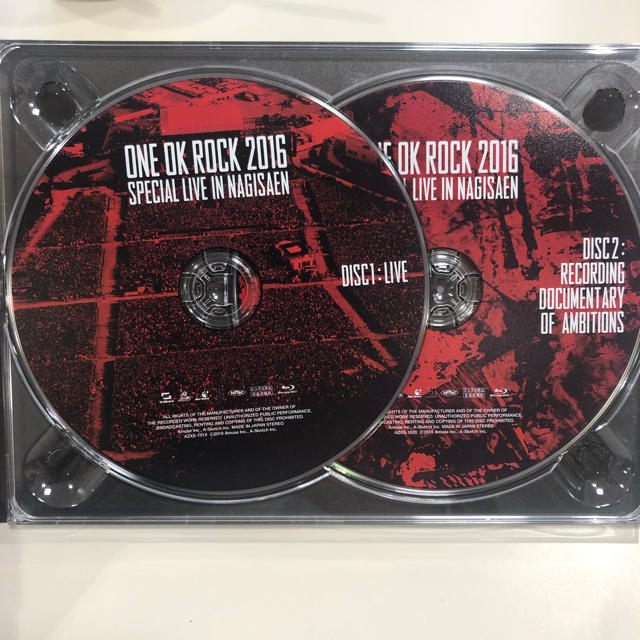 ONE OK ROCK(ワンオクロック)のONE OK ROCK LIVE in NAGISAEN エンタメ/ホビーのDVD/ブルーレイ(ミュージック)の商品写真