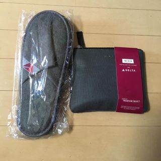 トゥミ(TUMI)のデルタXTUMI プレミアムセレクトポーチ&スリッパ(旅行用品)