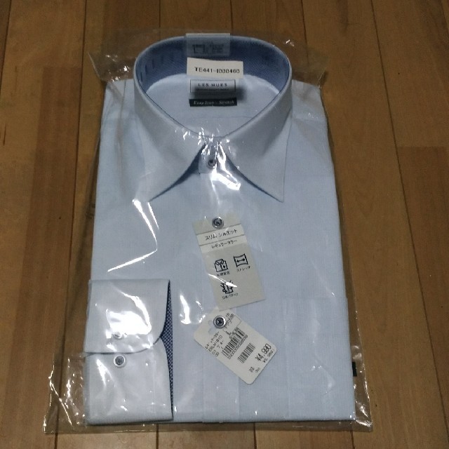 AOKI(アオキ)のAOKI 長袖シャツ ブルー メンズのトップス(シャツ)の商品写真