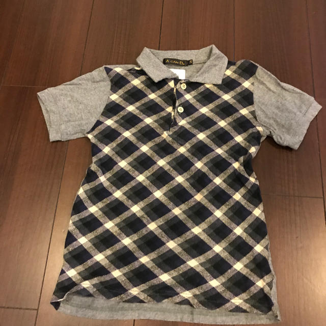 ZARA KIDS(ザラキッズ)のAcanBニットポロシャツ キッズ/ベビー/マタニティのキッズ服男の子用(90cm~)(Tシャツ/カットソー)の商品写真