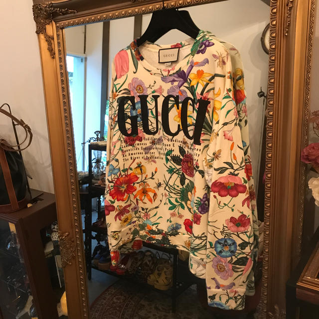 の最新トレンド GUCCI グッチ トレーナー 花柄 美品 | chevron.lk