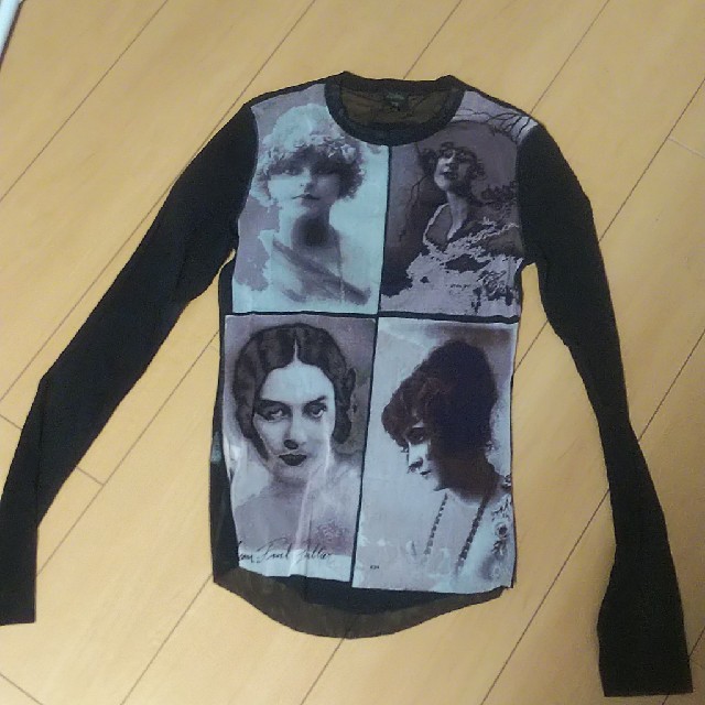 Jean-Paul GAULTIER(ジャンポールゴルチエ)のJean Paul GAULTIER シースルーカットソー メンズのトップス(Tシャツ/カットソー(七分/長袖))の商品写真