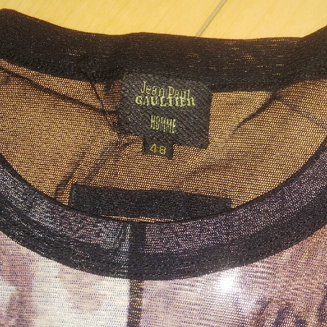 Jean-Paul GAULTIER(ジャンポールゴルチエ)のJean Paul GAULTIER シースルーカットソー メンズのトップス(Tシャツ/カットソー(七分/長袖))の商品写真