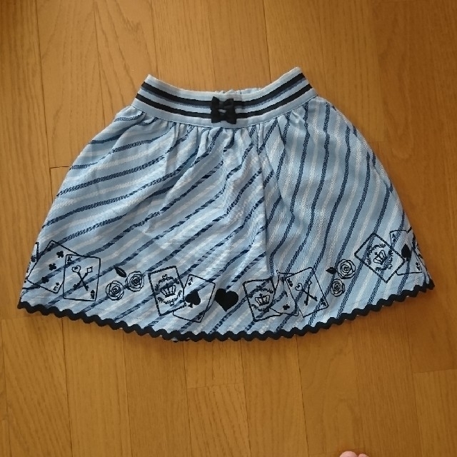 axes femme(アクシーズファム)のaxes femme kids 子供服 120 女の子 スカート等 2枚セット キッズ/ベビー/マタニティのキッズ服女の子用(90cm~)(スカート)の商品写真