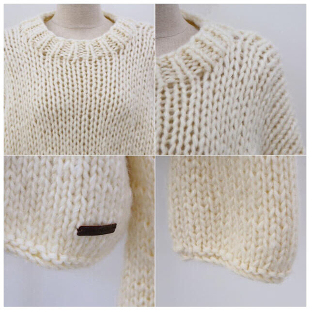TODAYFUL - 値下げ！《今月限り・新品》ハンドニット ざっくり ニット naning9
