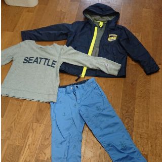 ギャップキッズ(GAP Kids)のチャンピオンスウェット・Gap Kids アウター・綿パンツ(ジャケット/上着)