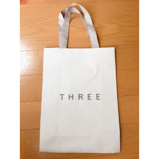 スリー(THREE)のTHREE ショッパー(ショップ袋)