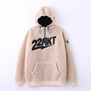 エモダ(EMODA)の22;MARKET ♡ teddy hoodie クリーム(トレーナー/スウェット)