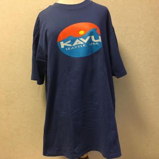 カブー(KAVU)のKAVU アウトドア　Tシャツ　L (Tシャツ/カットソー(半袖/袖なし))