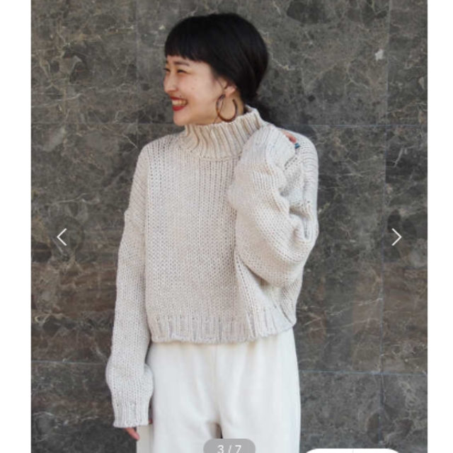 TODAYFUL - もも２点♡via j ♡ ハイネックショート丈ニット