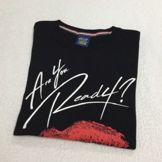 トリプルエー(AAA)のNissy 2nd Live Tシャツ 黒 Mサイズ(ミュージシャン)